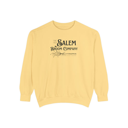 Salem Broom Co. - Black - Unisex Garment-Dyed Sweatshirt